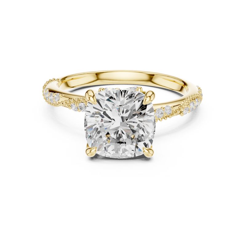 Ladies Ring DDLR-962@7 - Yellow Gold - Image