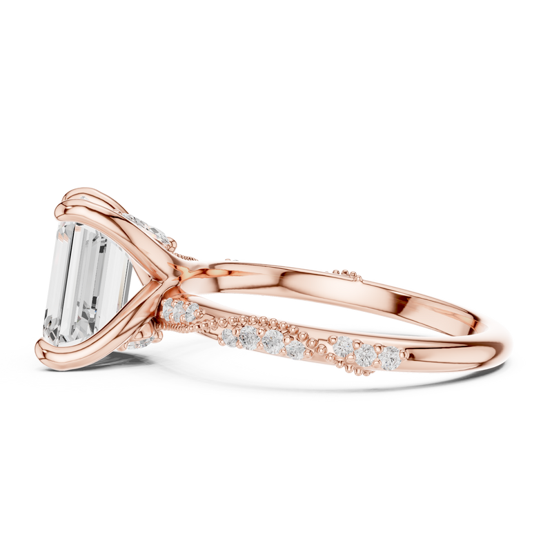 Ladies Ring DDLR-963@7 - Rose Gold - Image