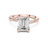 Ladies Ring DDLR-963@7 - Rose Gold - Image