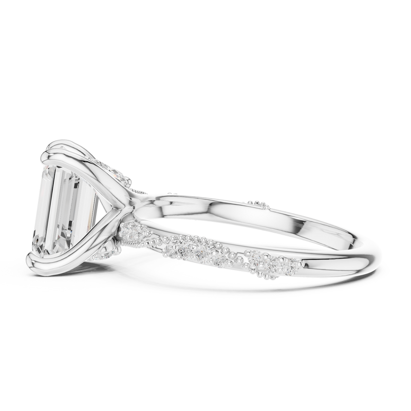 Ladies Ring DDLR-963@7 - White Gold - Image