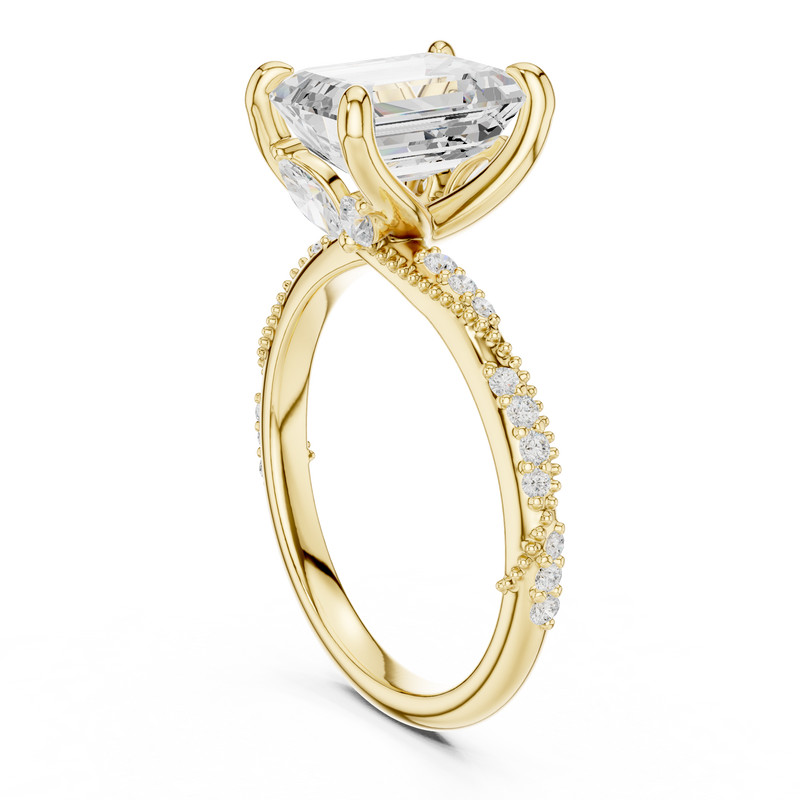 Ladies Ring DDLR-963@7 - Yellow Gold - Image