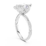 Ladies Ring DDLR-964@7 - White Gold - Image