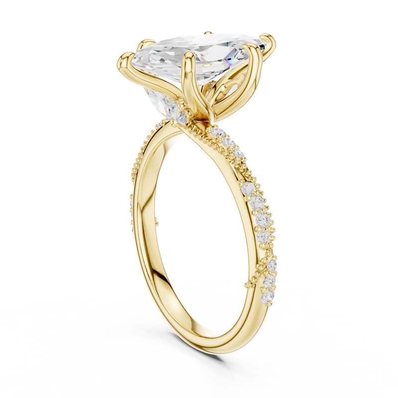 Ladies Ring DDLR-964@7 - Yellow Gold - Image
