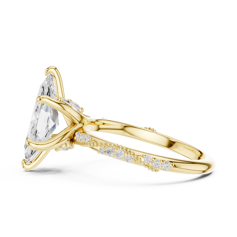 Ladies Ring DDLR-964@7 - Yellow Gold - Image