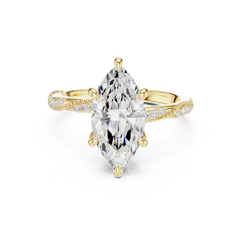 Ladies Ring DDLR-964@7 - Yellow Gold - Image