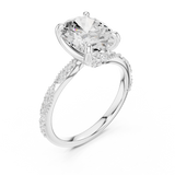 Ladies Ring DDLR-965 - White Gold - Image