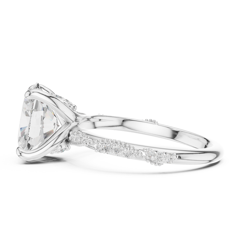Ladies Ring DDLR-965 - White Gold - Image
