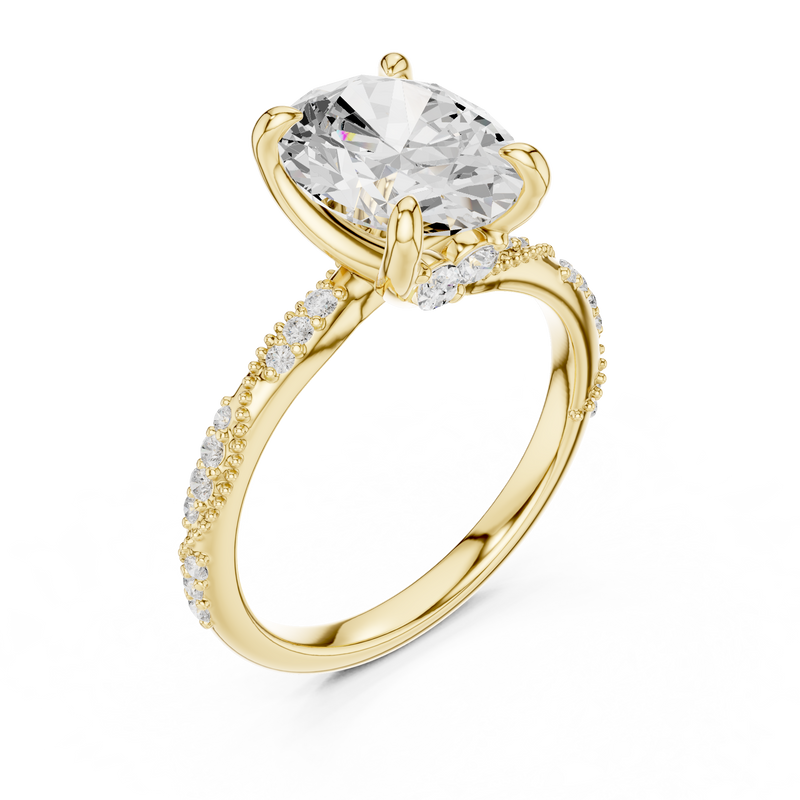 Ladies Ring DDLR-965 - Yellow Gold - Image