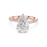 Ladies Ring DDLR-966@7 - Rose Gold - Image