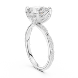 Ladies Ring DDLR-966@7 - White Gold - Image