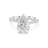 Ladies Ring DDLR-966@7 - White Gold - Image