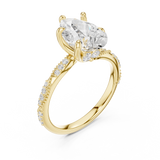 Ladies Ring DDLR-966@7 - Yellow Gold - Image