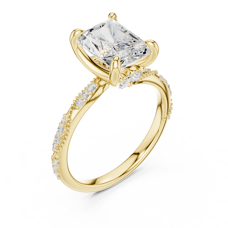 Ladies Ring DDLR-967@7 - Yellow Gold - Image