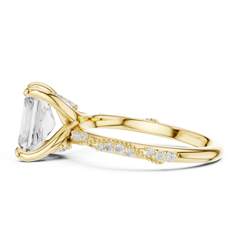 Ladies Ring DDLR-967@7 - Yellow Gold - Image