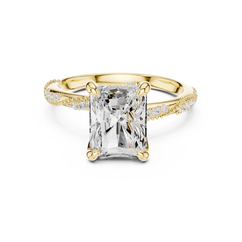 Ladies Ring DDLR-967@7 - Yellow Gold - Image