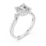 Ladies Ring DDLR-969@7 - White Gold - Image