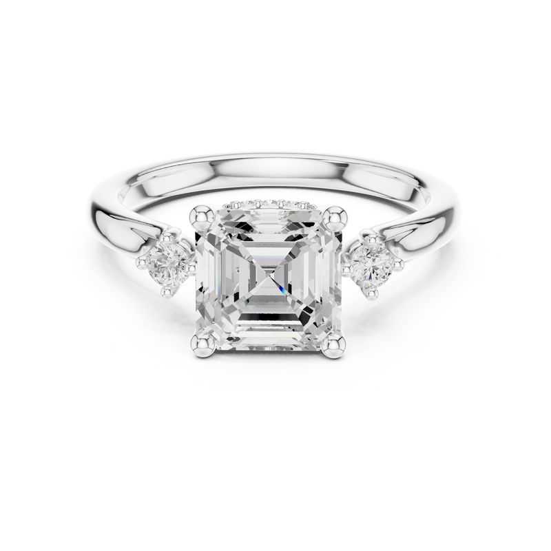Ladies Ring DDLR-969@7 - White Gold - Image