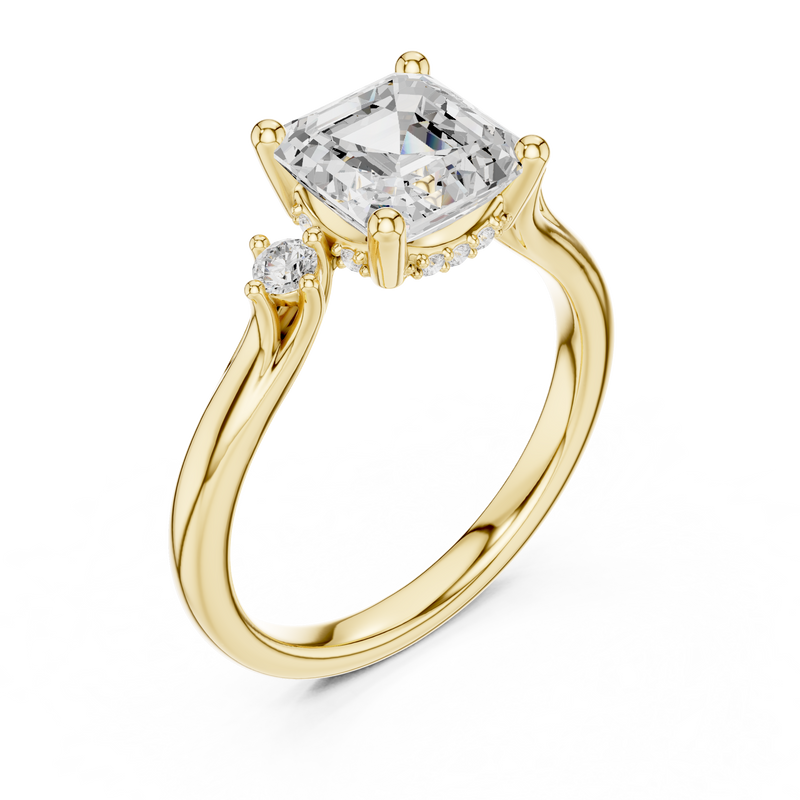 Ladies Ring DDLR-969@7 - Yellow Gold - Image
