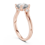 Ladies Ring DDLR-970@7 - Rose Gold - Image