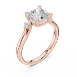 Ladies Ring DDLR-970@7 - Rose Gold - Image