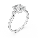 Ladies Ring DDLR-970@7 - White Gold - Image