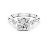 Ladies Ring DDLR-970@7 - White Gold - Image