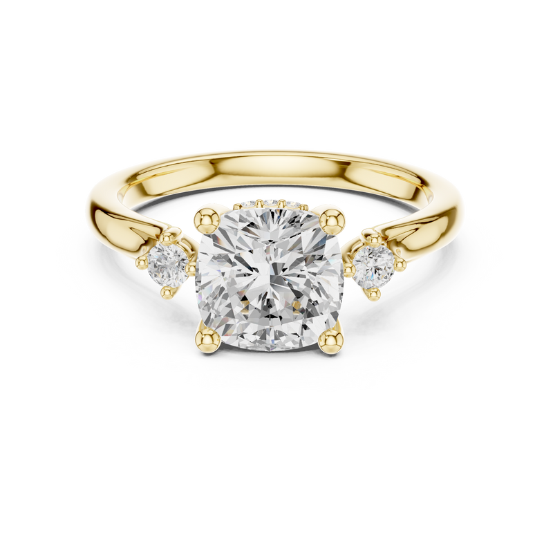 Ladies Ring DDLR-970@7 - Yellow Gold - Image