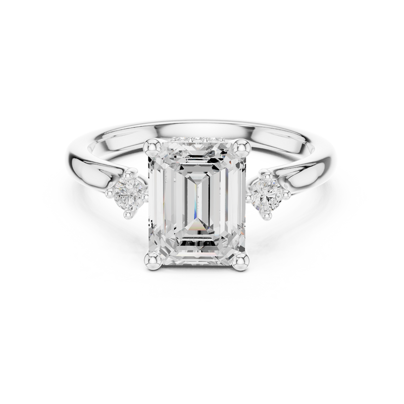 Ladies Ring DDLR-971@7 - White Gold - Image