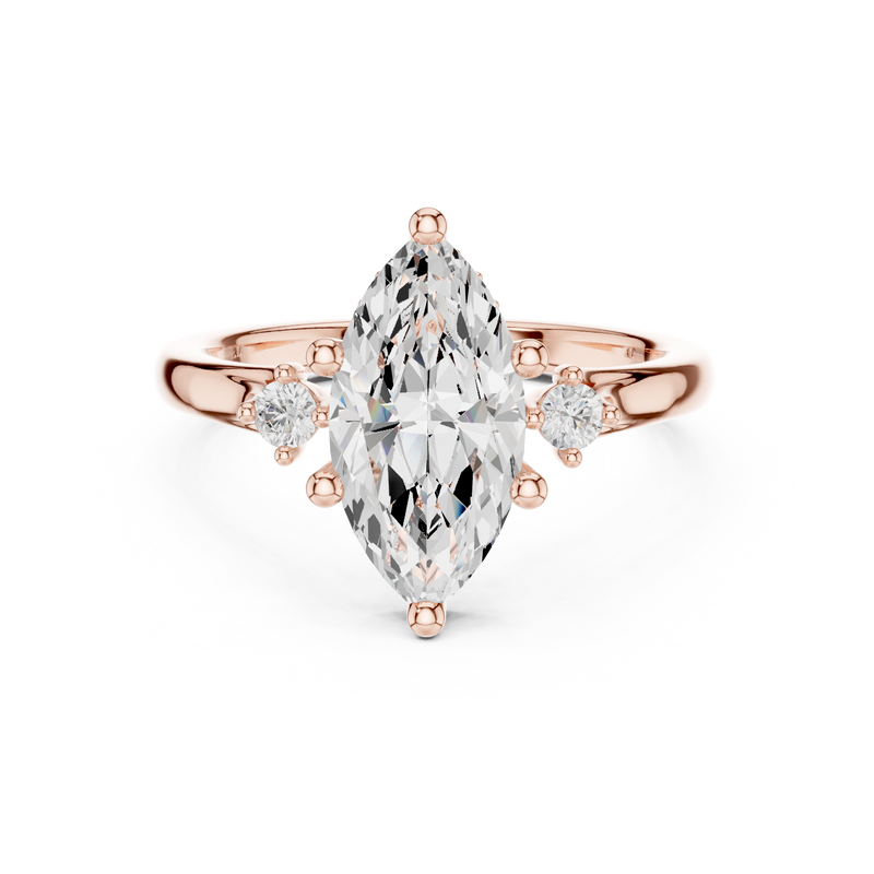 Ladies Ring DDLR-972 - Rose Gold - Image