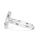 Ladies Ring DDLR-972 - White Gold - Image