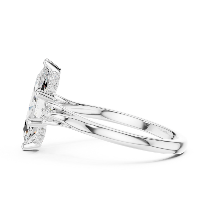 Ladies Ring DDLR-972 - White Gold - Image