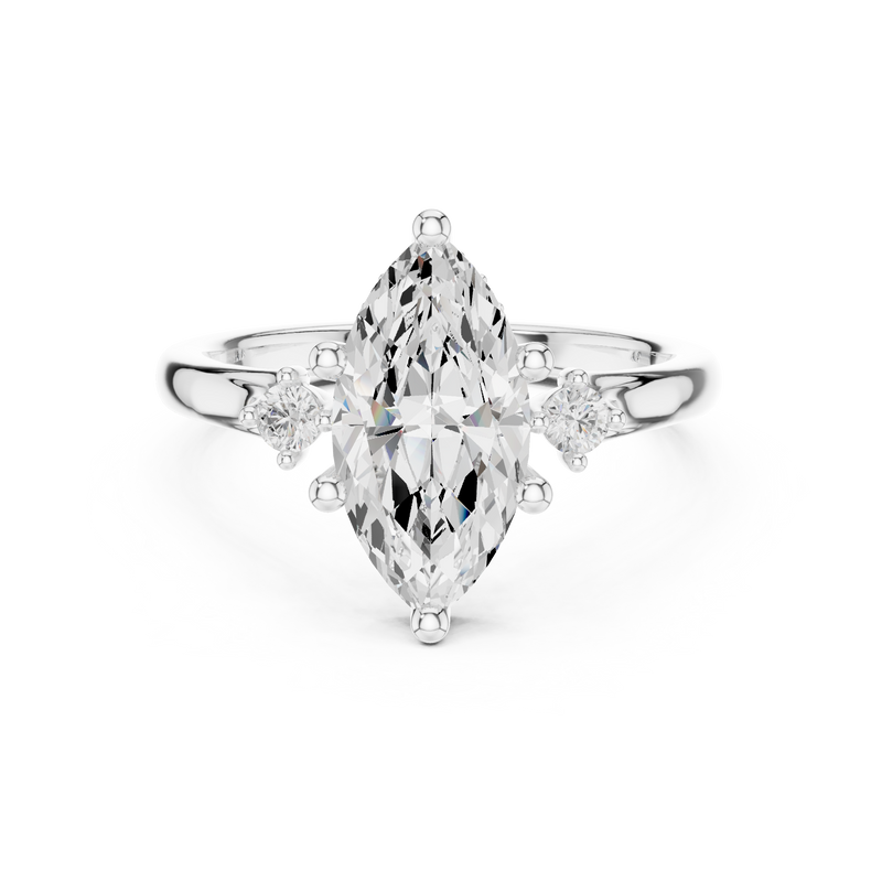 Ladies Ring DDLR-972 - White Gold - Image