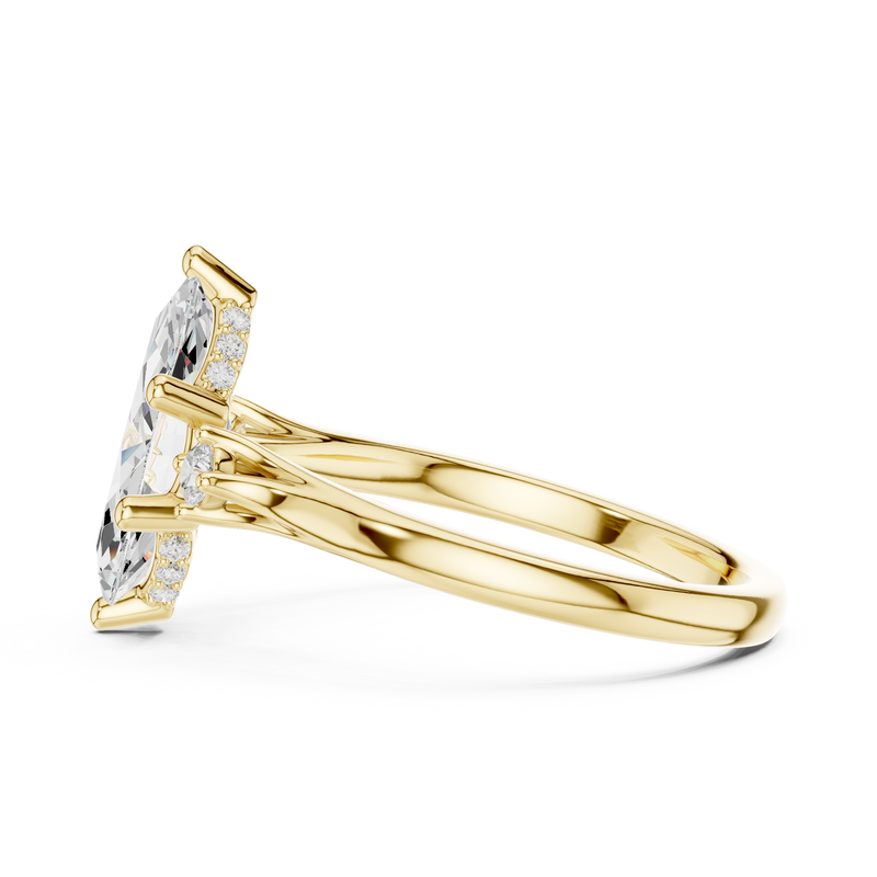 Ladies Ring DDLR-972 - Yellow Gold - Image