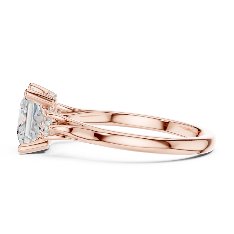Ladies Ring DDLR-973@7 - Rose Gold - Image