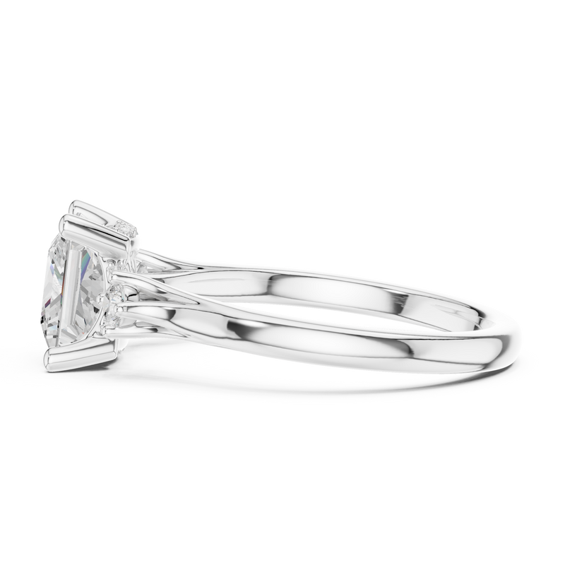 Ladies Ring DDLR-973@7 - White Gold - Image