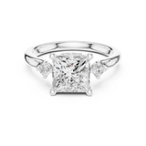 Ladies Ring DDLR-973@7 - White Gold - Image