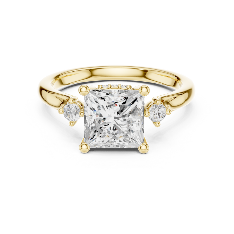 Ladies Ring DDLR-973@7 - Yellow Gold - Image