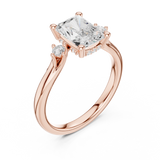 Ladies Ring DDLR-974@7 - Rose Gold - Image
