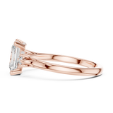 Ladies Ring DDLR-974@7 - Rose Gold - Image