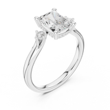 Ladies Ring DDLR-974@7 - White Gold - Image