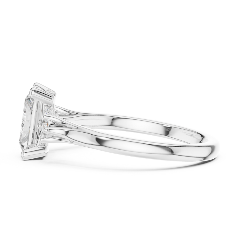 Ladies Ring DDLR-974@7 - White Gold - Image