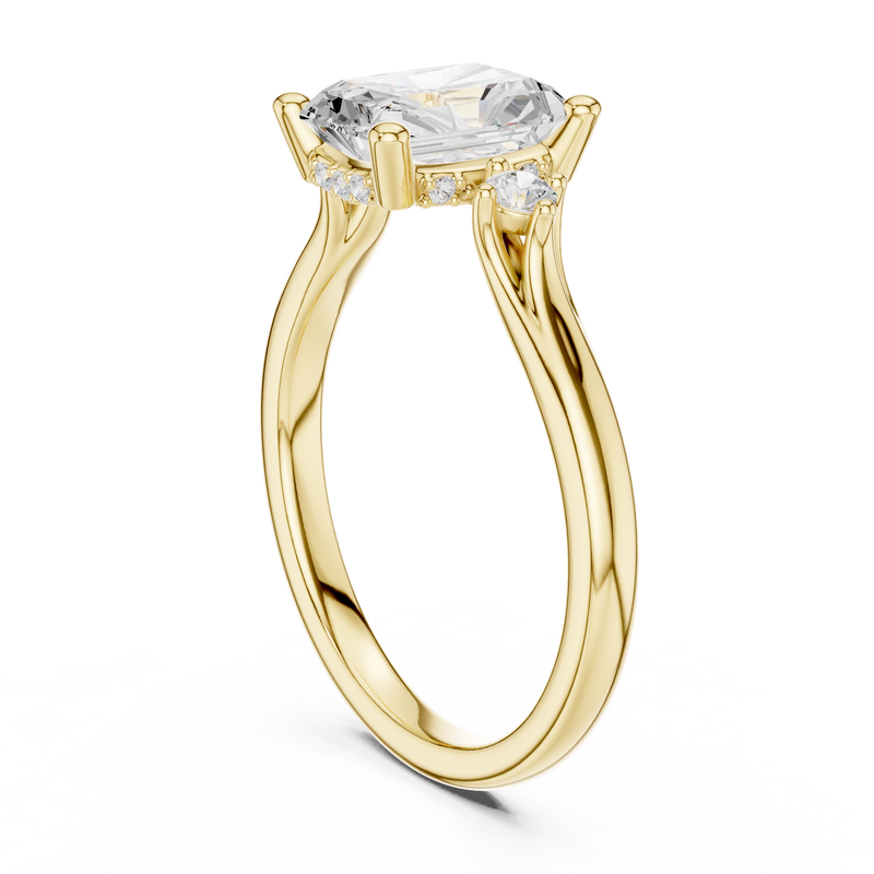 Ladies Ring DDLR-974@7 - Yellow Gold - Image