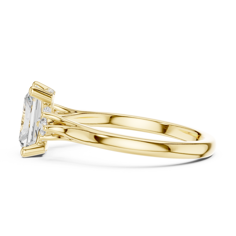 Ladies Ring DDLR-974@7 - Yellow Gold - Image
