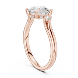 Ladies Ring DDLR-975@7 - Rose Gold - Image