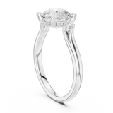 Ladies Ring DDLR-975@7 - White Gold - Image
