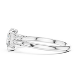 Ladies Ring DDLR-975@7 - White Gold - Image