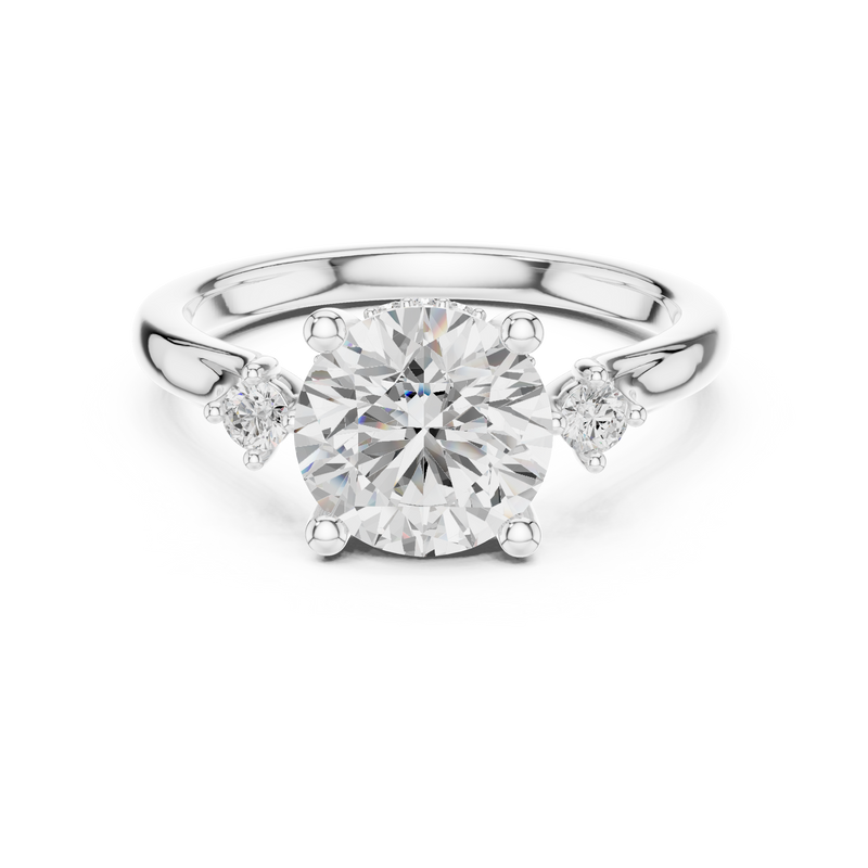 Ladies Ring DDLR-975@7 - White Gold - Image
