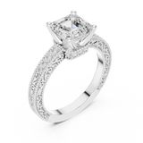 Ladies Ring DDLR-976@7 - White Gold - Image