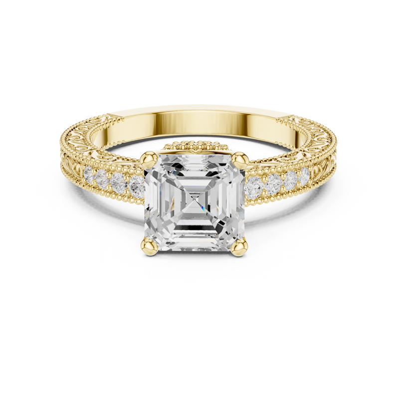 Ladies Ring DDLR-976@7 - Yellow Gold - Image
