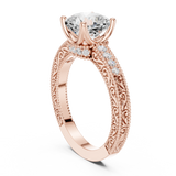 Ladies Ring DDLR-977 - Rose Gold - Image